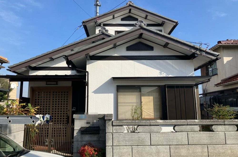 鈴鹿市の外壁塗装をリペイント匠が施工した写真