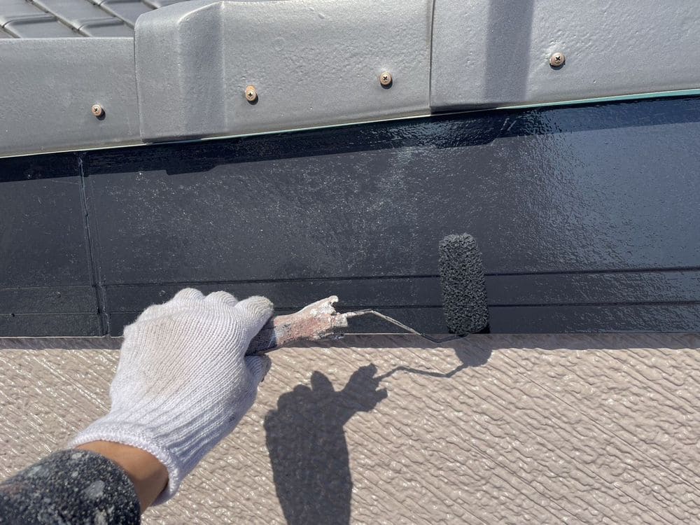 鈴鹿市の外壁塗装、防水工事をリペイント匠が施工した写真