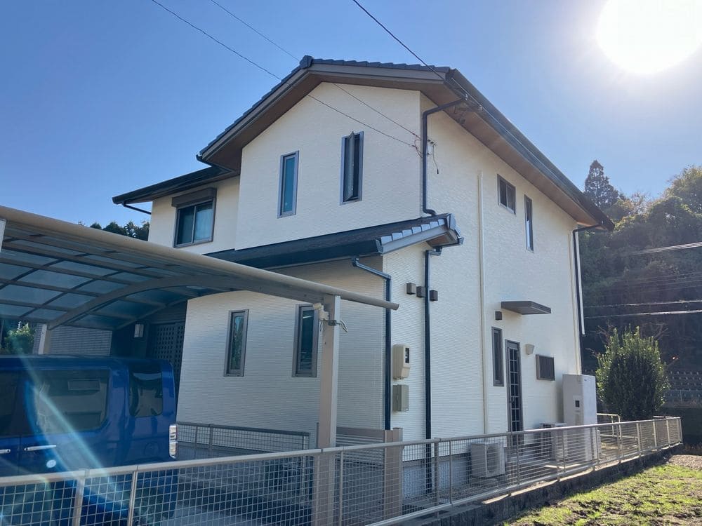 鈴鹿市の外壁塗装、防水工事をリペイント匠が施工した写真