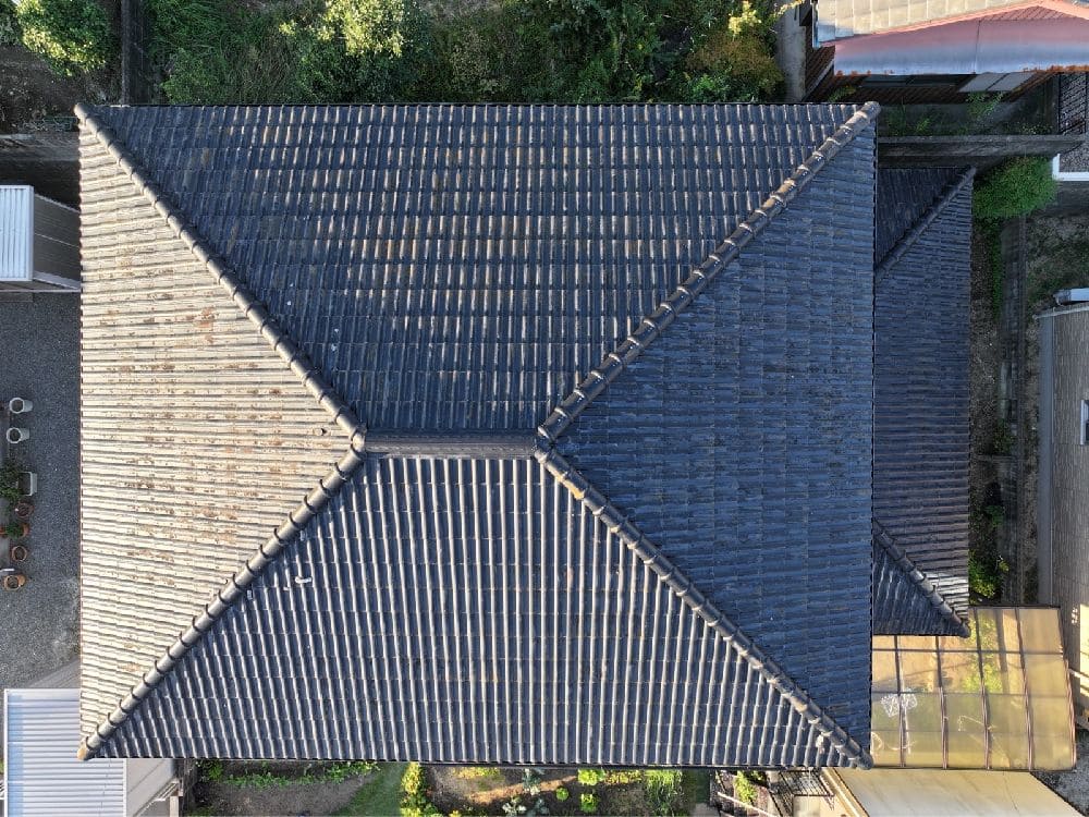 津市の屋根塗装をリペイント匠が施工した写真