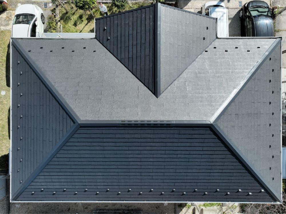 四日市市の外壁塗装、屋根塗装、防水工事をリペイント匠が施工した写真