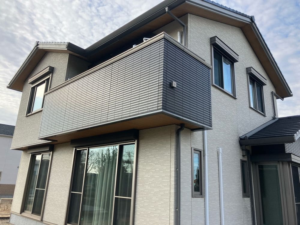 鈴鹿市の外壁塗装、防水工事をリペイント匠が施工した写真