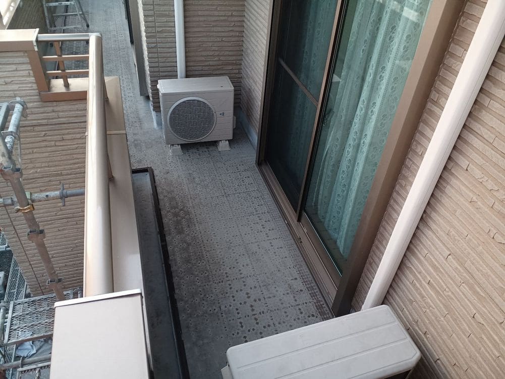 鈴鹿市の外壁塗装、防水工事をリペイント匠が施工した写真