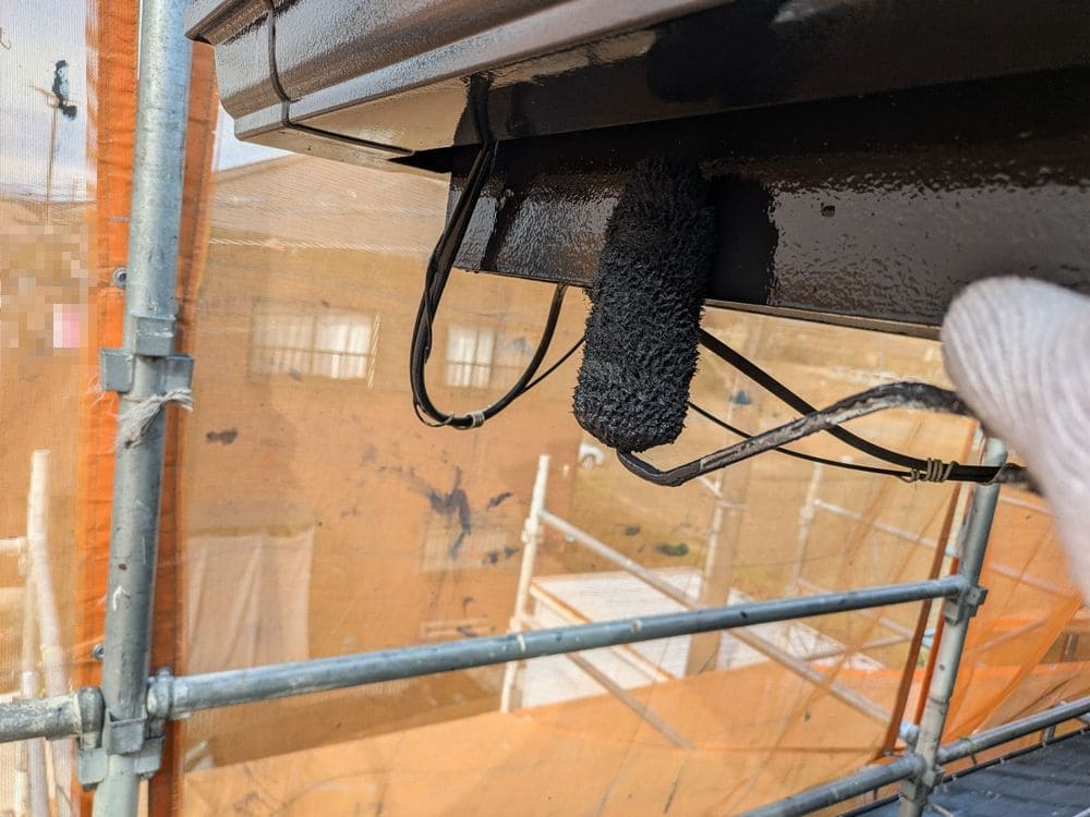 T様(伊勢市)鼻隠し‗2回目 伊勢市の外壁・屋根塗装をリペイント匠が施工した写真