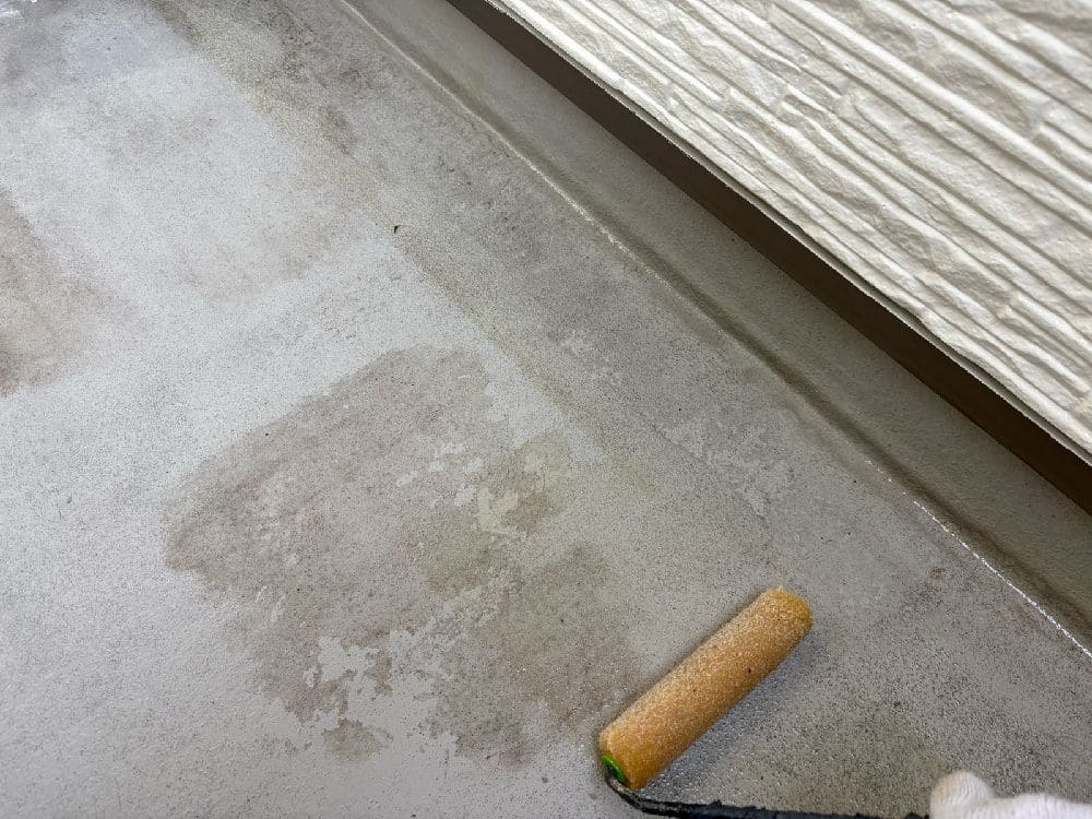 四日市市の外壁塗装、屋根塗装、防水工事をリペイント匠が施工した写真