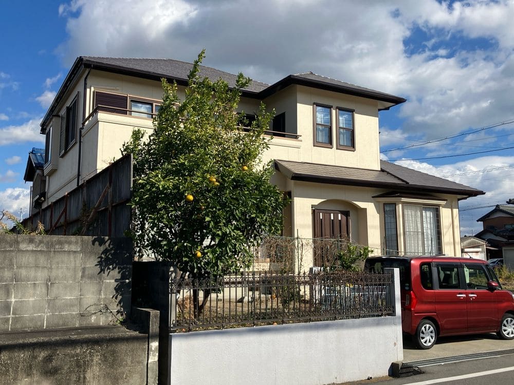 鈴鹿市の外壁塗装をリペイント匠が施工した写真