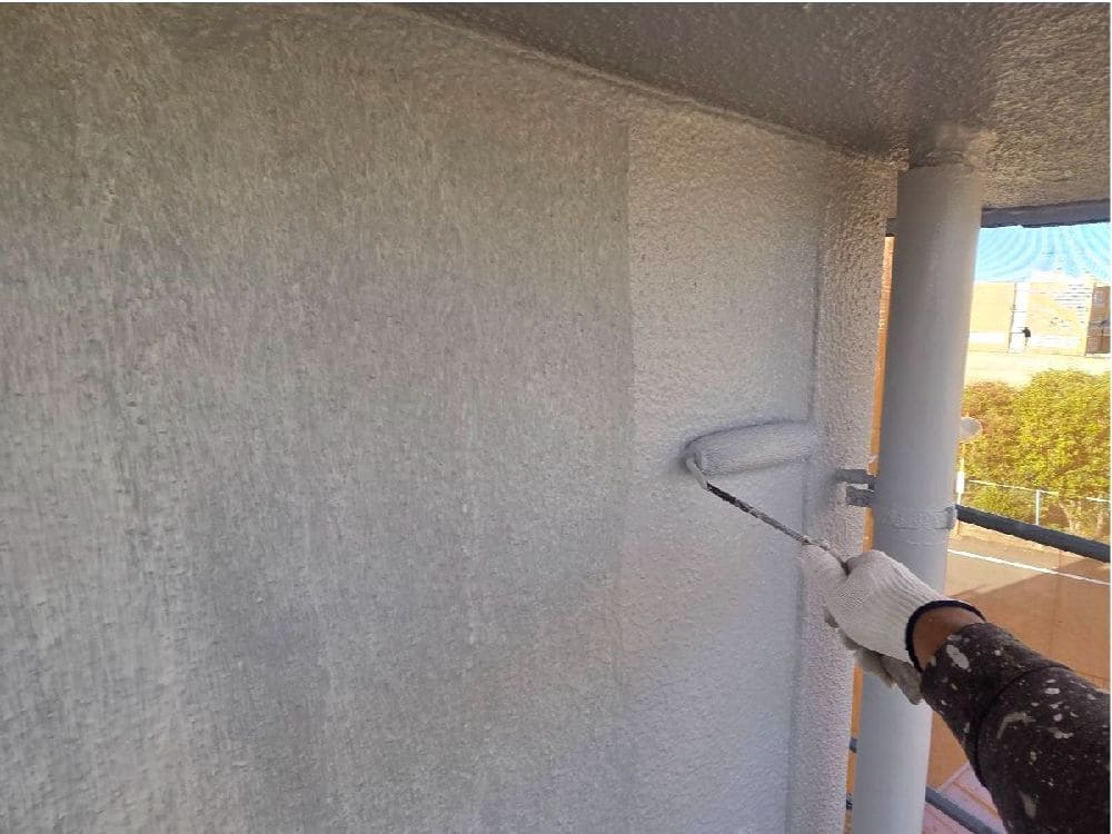 四日市市の外壁塗装、防水工事をリペイント匠が施工した写真