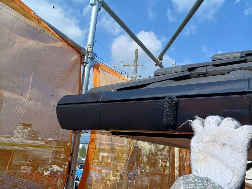 鈴鹿市の外壁塗装、防水工事をリペイント匠が施工した写真