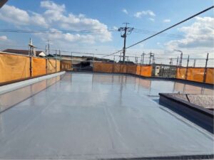 四日市市の外壁塗装、防水工事をリペイント匠が施工した写真