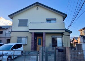 松阪市｜クリーム系の優しい印象へ｜色見本以上に素敵なお色になりました