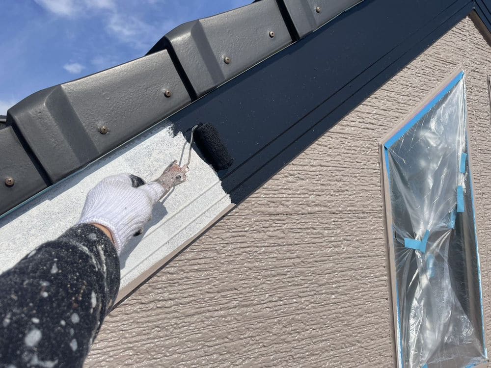 鈴鹿市の外壁塗装、防水工事をリペイント匠が施工した写真