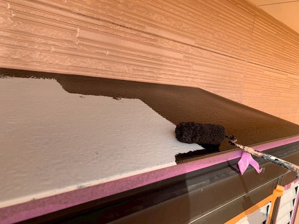 鈴鹿市の外壁塗装、防水工事をリペイント匠が施工した写真