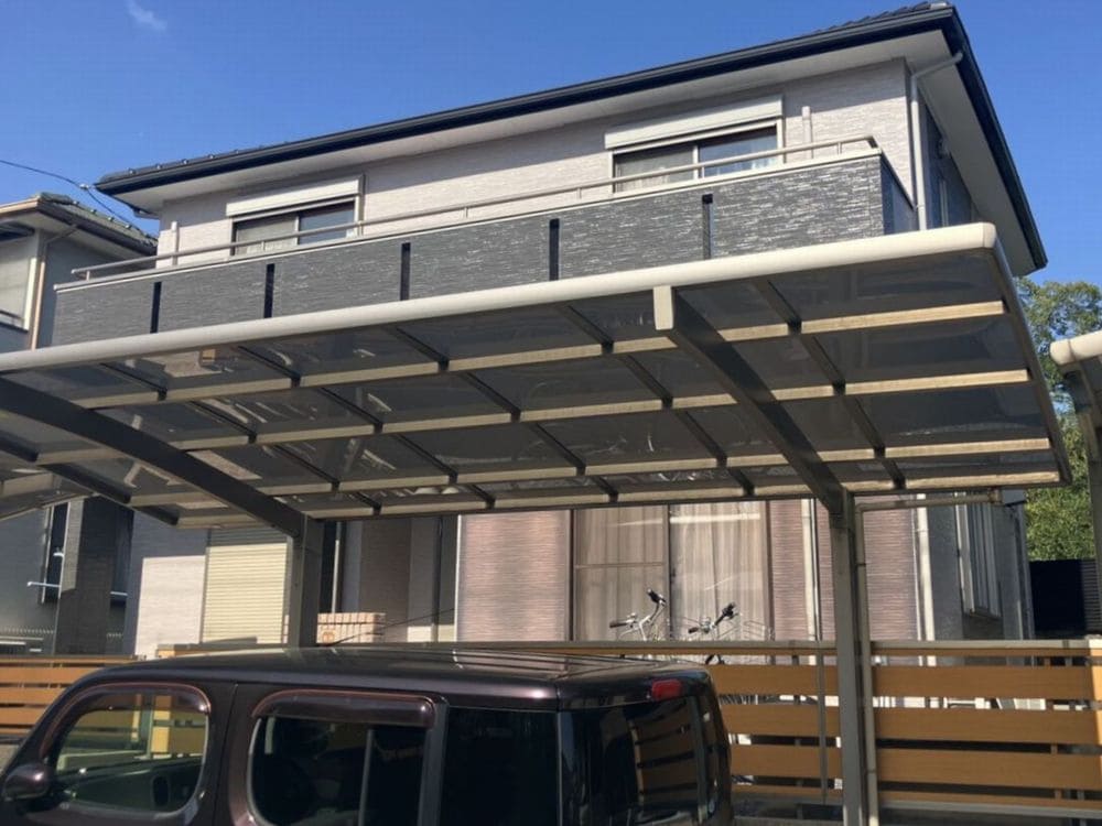 T様(津市高茶屋)_施工後_外壁全体 (2) 津市の外壁塗装、防水工事をリペイント匠が施工した写真