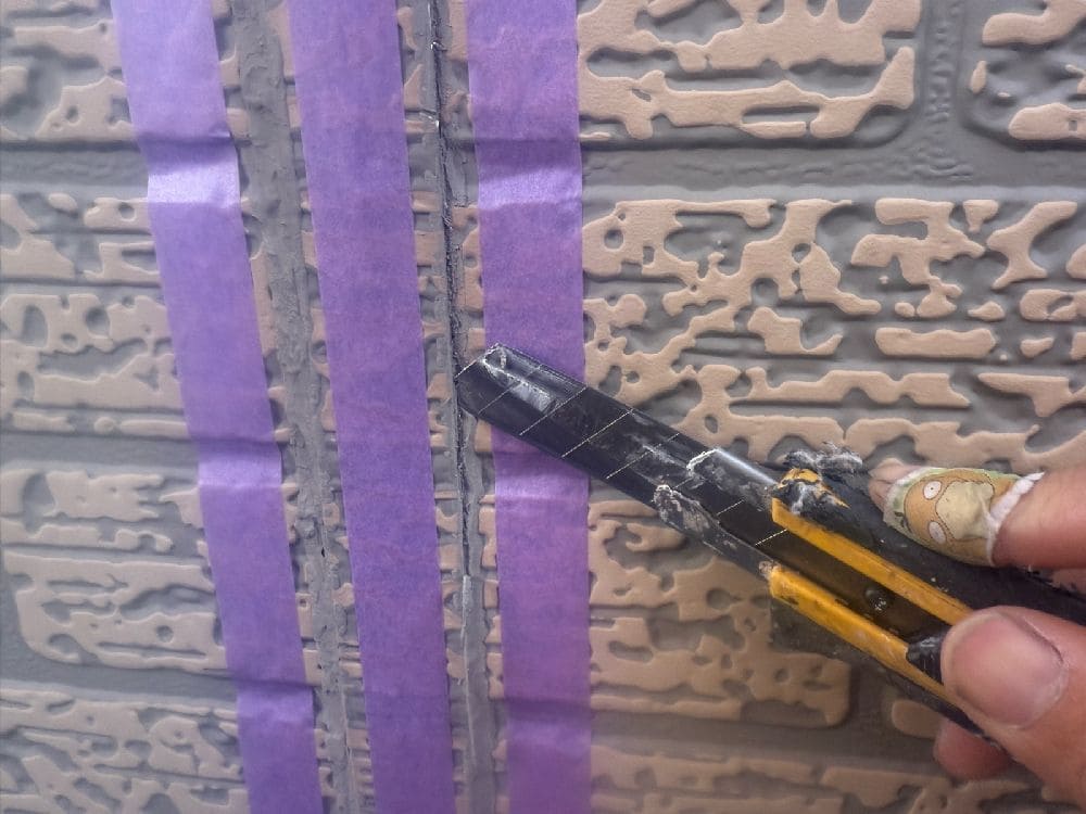 K様(四日市)シール(撤去) 菰野町の外壁塗装、防水工事をリペイント匠が施工した写真