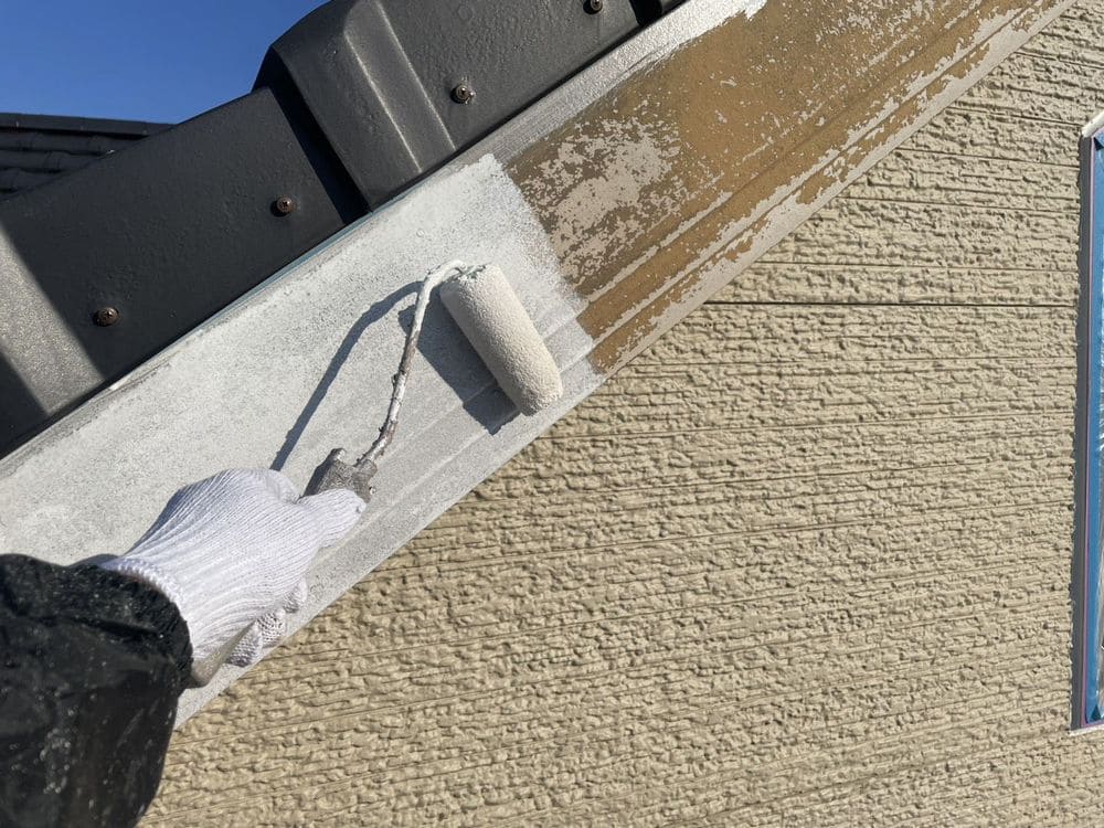 鈴鹿市の外壁塗装、防水工事をリペイント匠が施工した写真