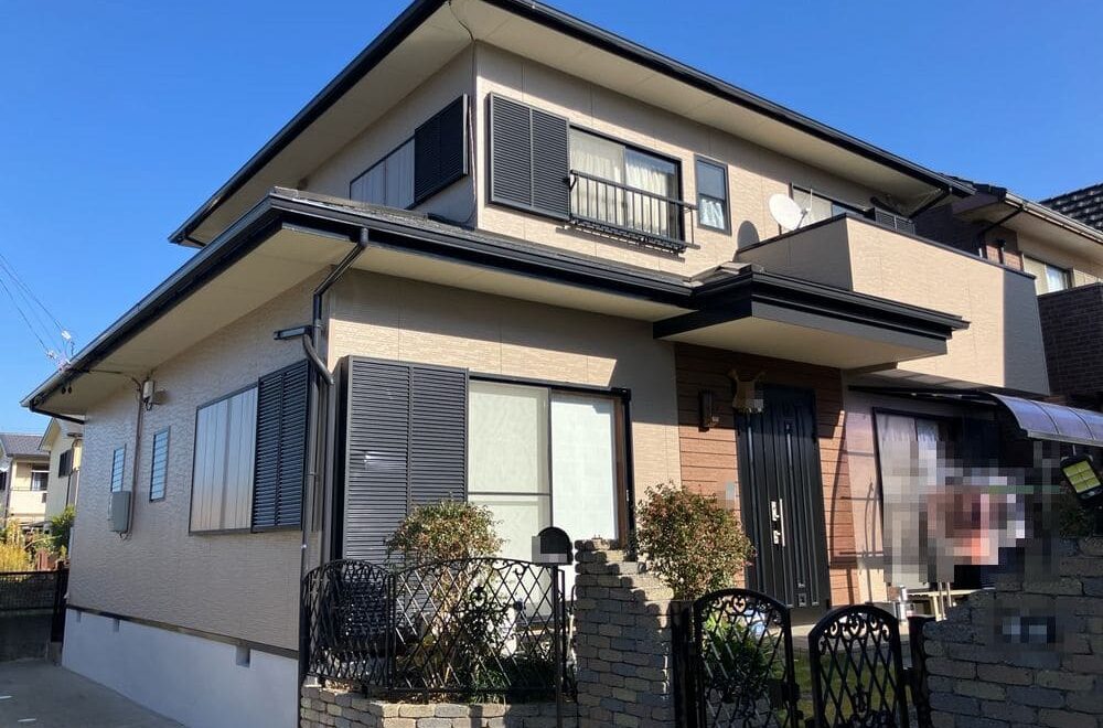 伊勢市の外壁・屋根塗装をリペイント匠が施工した写真