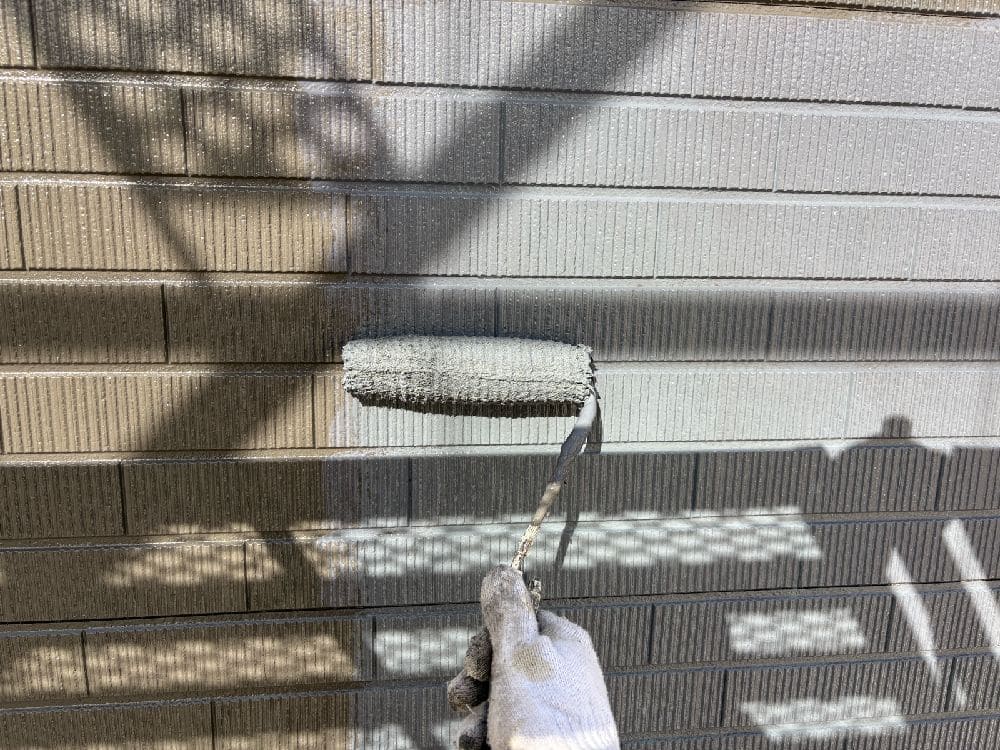 四日市市の外壁塗装、屋根塗装、防水工事をリペイント匠が施工した写真