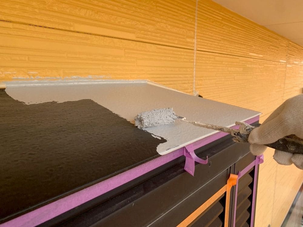 鈴鹿市の外壁塗装、防水工事をリペイント匠が施工した写真