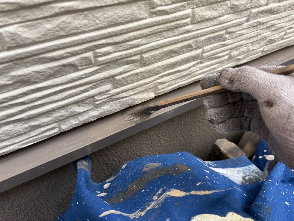 四日市市の外壁塗装、屋根塗装、防水工事をリペイント匠が施工した写真