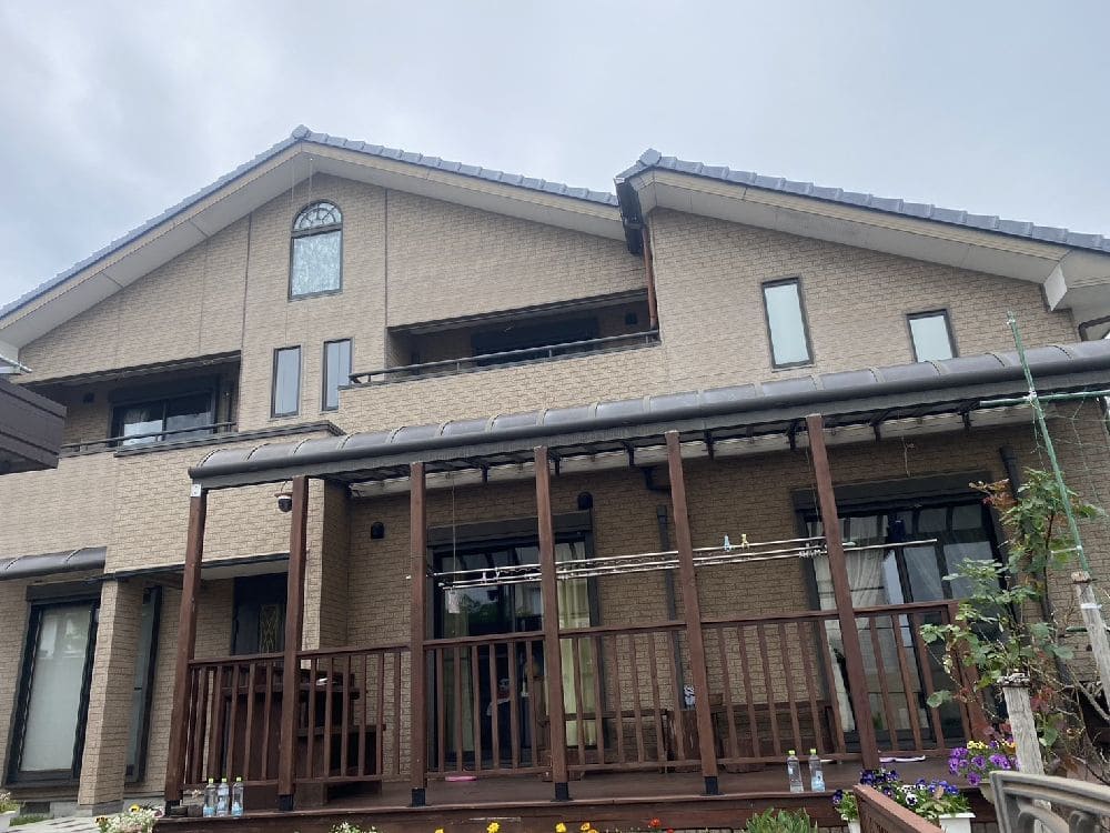 K様(菰野町)施工前 菰野町の外壁塗装、防水工事をリペイント匠が施工した写真