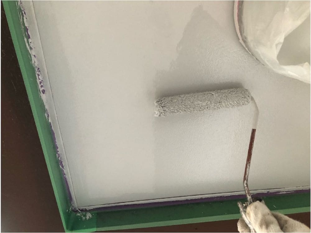 S様(津)_上塗り 津市の外壁塗装をリペイント匠が施工した写真