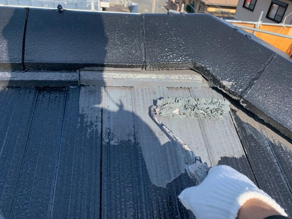 鈴鹿市の外壁塗装、防水工事をリペイント匠が施工した写真