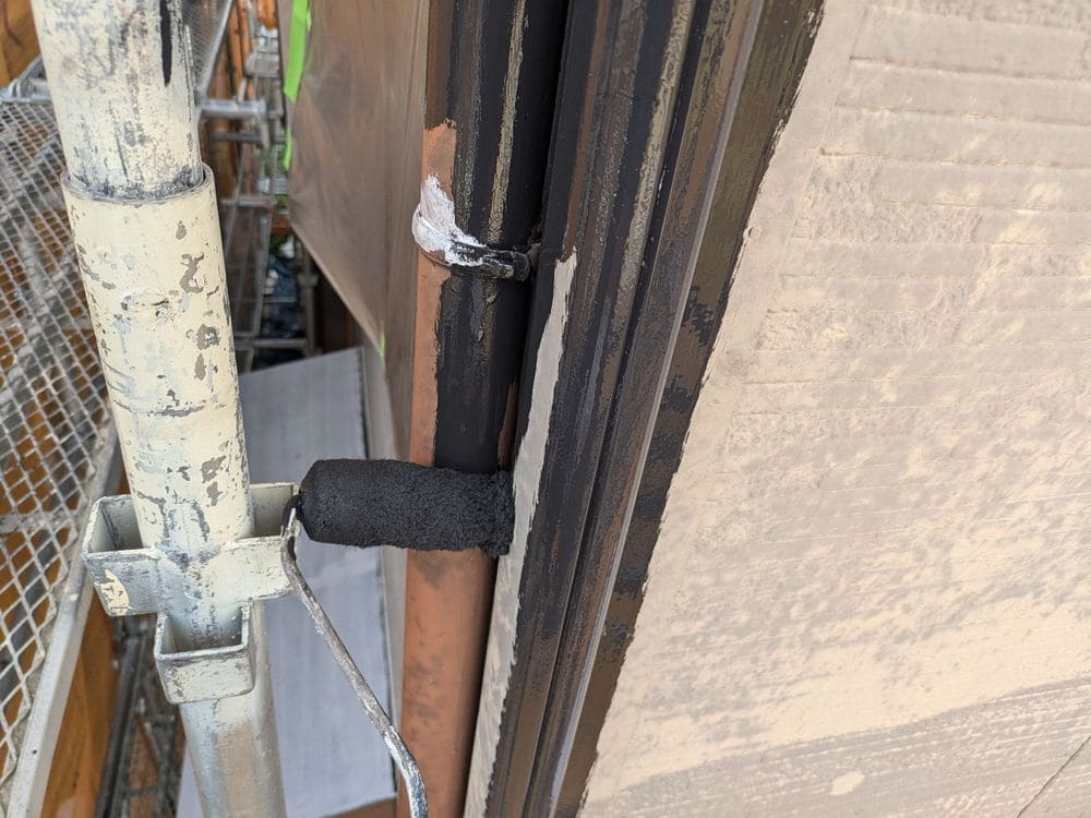 T様(伊勢市)樋‗2回目 伊勢市の外壁・屋根塗装をリペイント匠が施工した写真