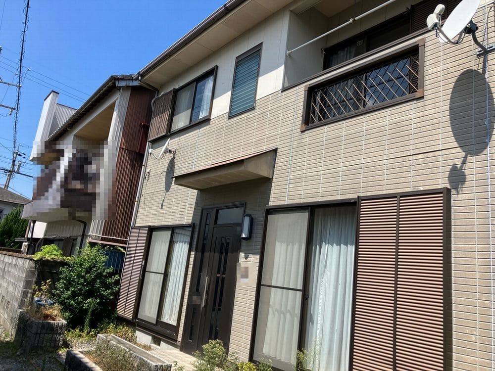 N様(伊勢市)外壁‗施工前 伊勢市の外壁塗装をリペイント匠が施工した写真