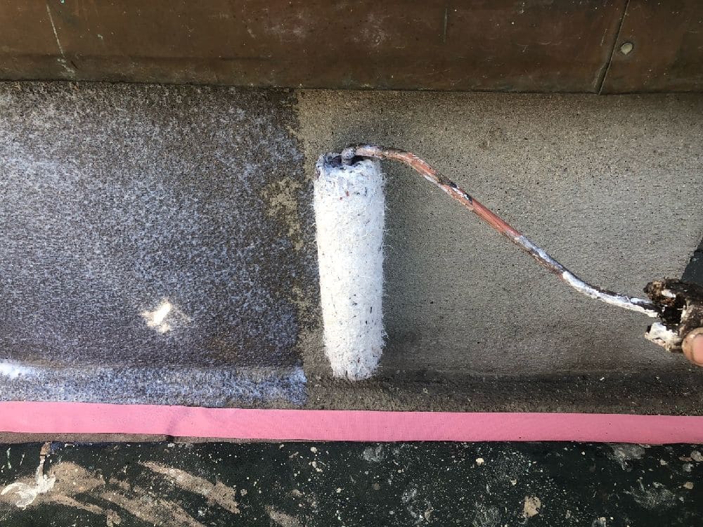 S様(津)_基礎(下塗り) 津市の外壁塗装をリペイント匠が施工した写真