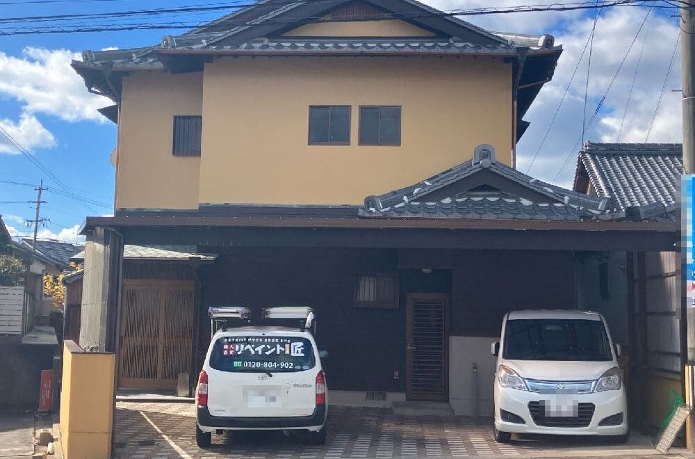 津市の外壁塗装をリペイント匠が施工した写真