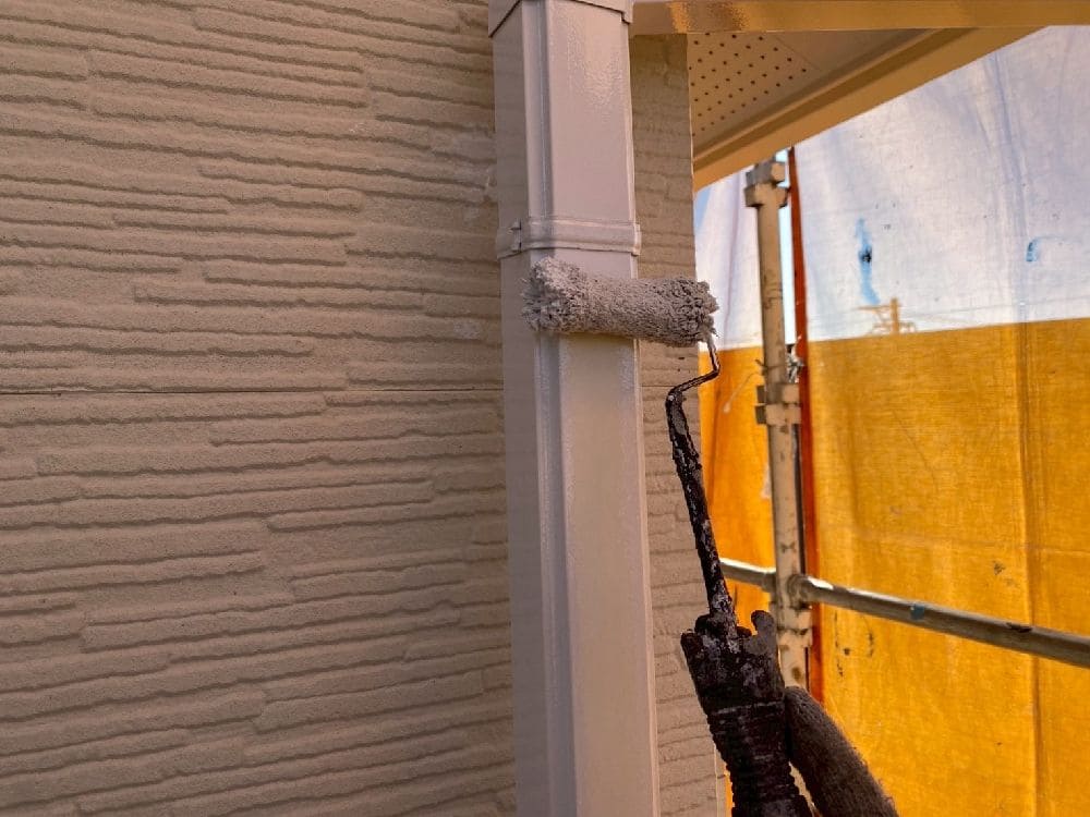 津市の外壁塗装、防水工事をリペイント匠が施工した写真