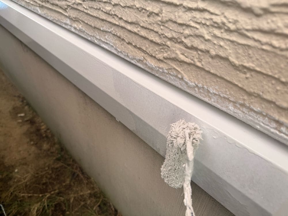 四日市市の外壁塗装、防水工事をリペイント匠が施工した写真