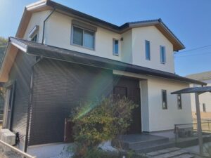 K様(鈴鹿市)施工後_外壁全体 鈴鹿市|積水ハウスの住宅を美しく|とても親身に相談に乗ってくれました