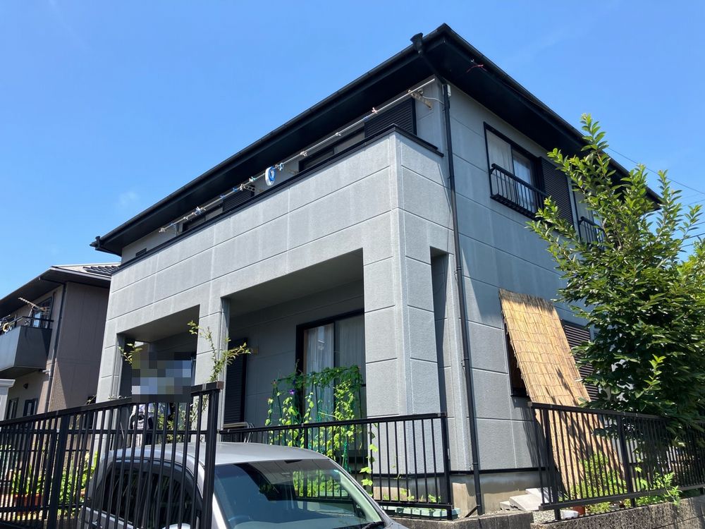 N様(伊勢市二見町)施工前2 伊勢市の外壁塗装、屋根塗装、防水工事をリペイント匠が施工した写真