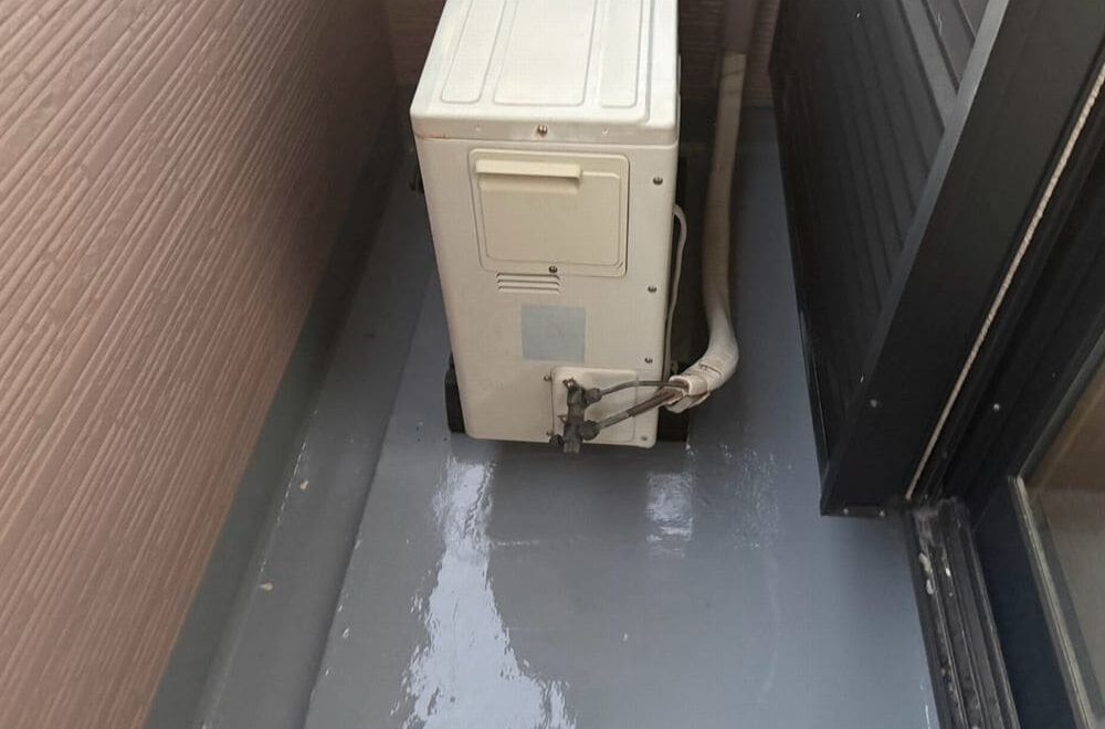 鈴鹿市の外壁塗装、防水工事をリペイント匠が施工した写真