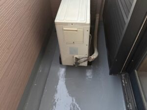 鈴鹿市の外壁塗装、防水工事をリペイント匠が施工した写真