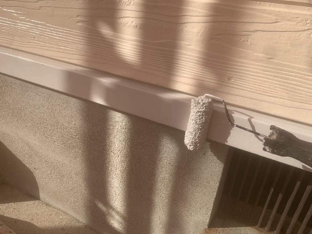 O様(津)水切り(上塗り) (3) 津市の外壁塗装をリペイント匠が施工した写真