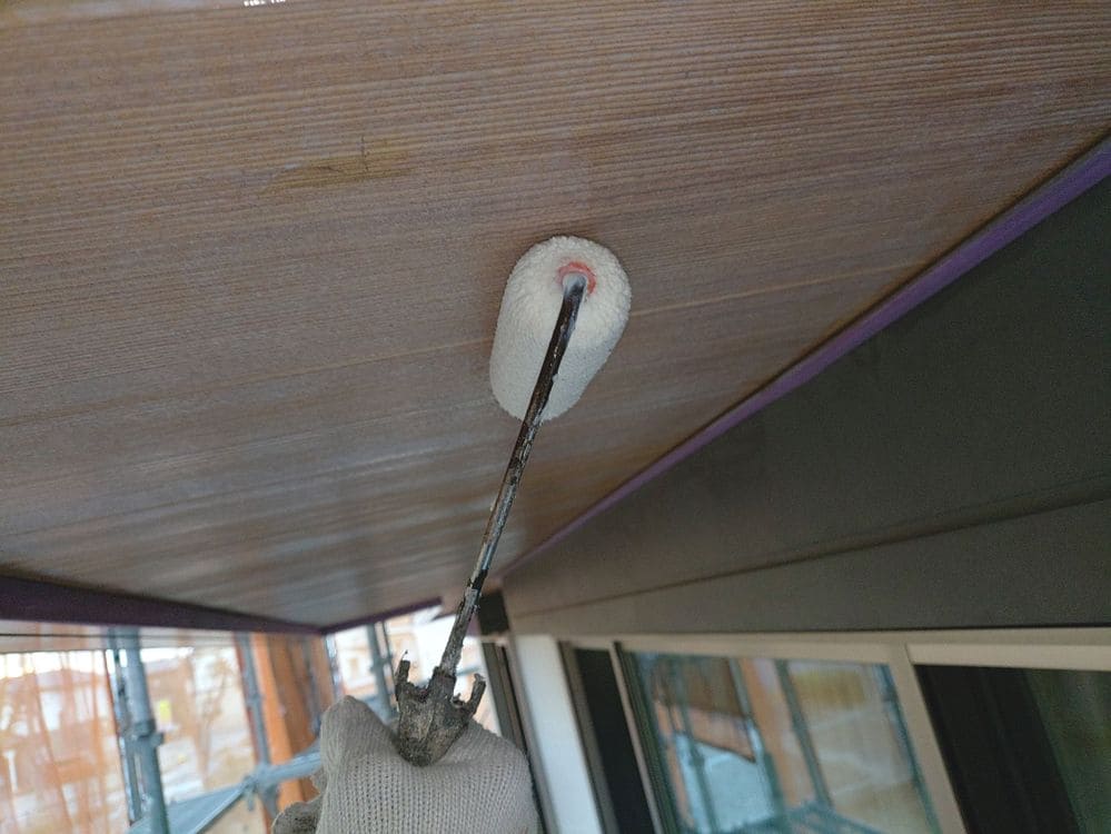 鈴鹿市の外壁塗装、防水工事をリペイント匠が施工した写真