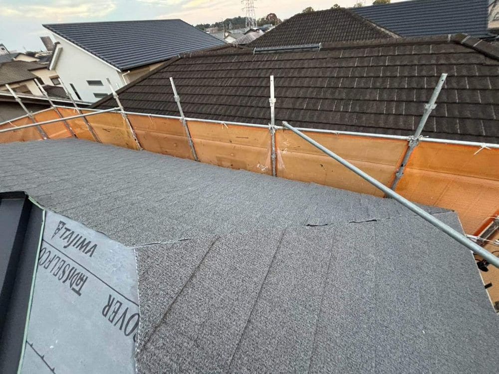 松阪市で外壁塗装と屋根工事をリペイント匠が施工した写真