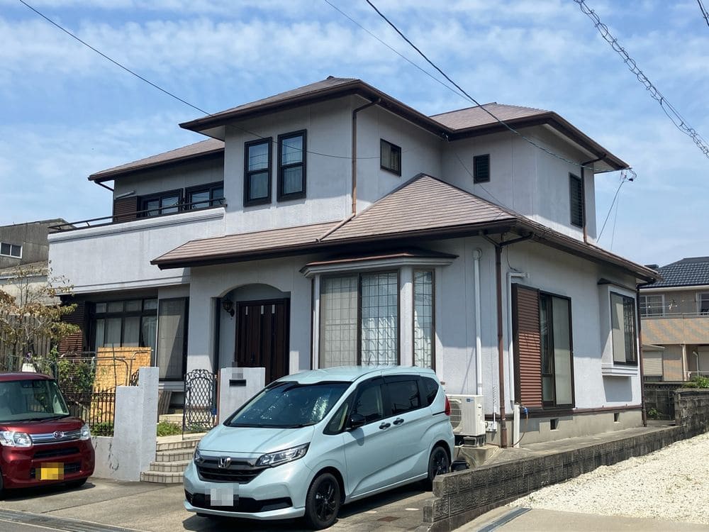 鈴鹿市の外壁塗装をリペイント匠が施工した写真