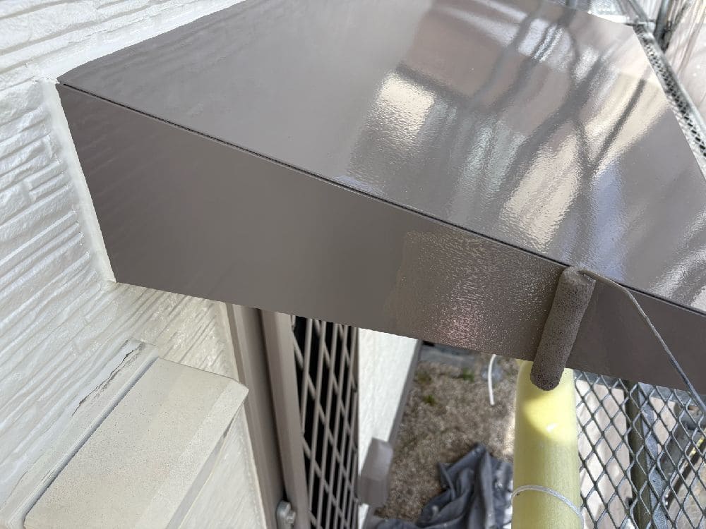 四日市市の外壁塗装、屋根塗装、防水工事をリペイント匠が施工した写真