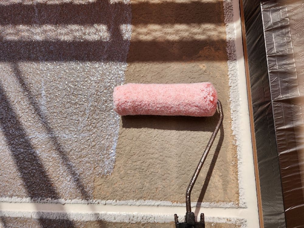 四日市市の外壁塗装、防水工事をリペイント匠が施工した写真