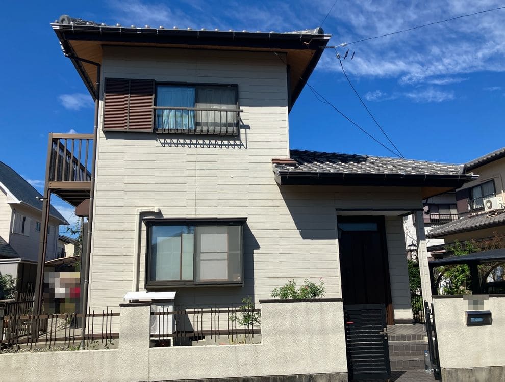 鈴鹿市の外壁塗装をリペイント匠が施工した写真