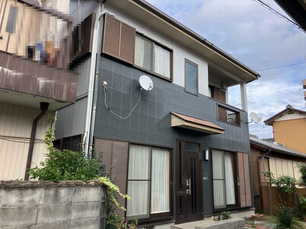 N様(伊勢市)外壁‗施工後3 伊勢市の外壁塗装をリペイント匠が施工した写真