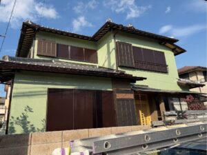 津市の外壁塗装をリペイント匠が施工した写真