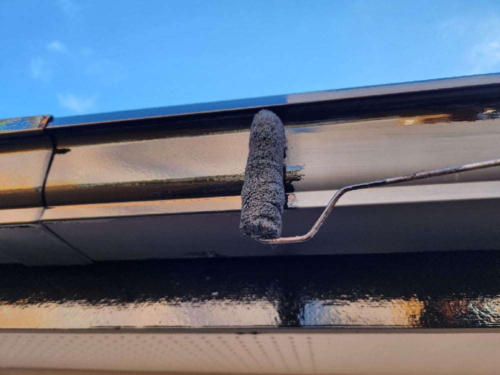 四日市市の外壁塗装、防水工事をリペイント匠が施工した写真