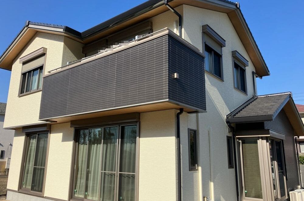 鈴鹿市の外壁塗装、防水工事をリペイント匠が施工した写真