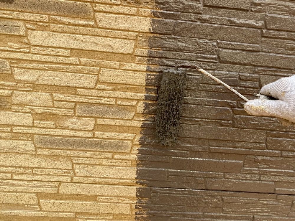 津市の外壁塗装、防水工事をリペイント匠が施工した写真