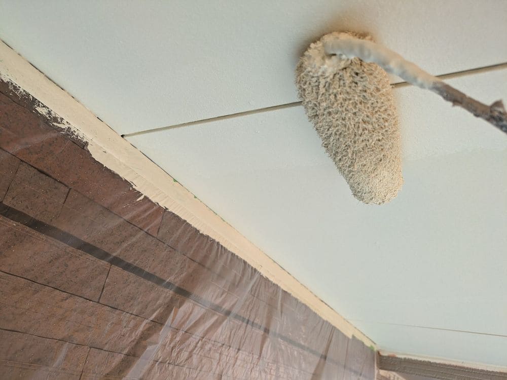 T様(伊勢市)軒天‗2回目 伊勢市の外壁・屋根塗装をリペイント匠が施工した写真