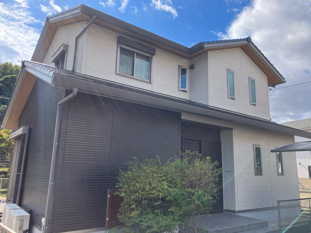 鈴鹿市の外壁塗装、防水工事をリペイント匠が施工した写真